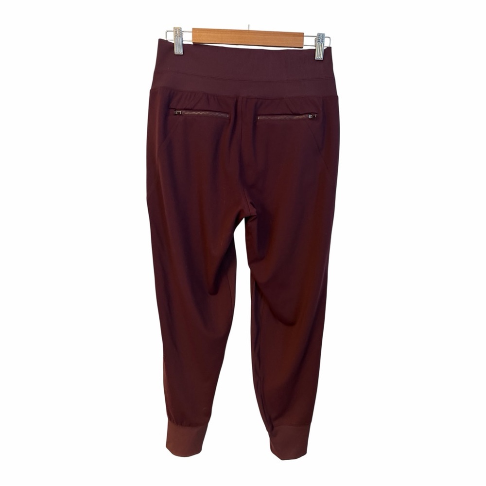 Athleta Women’s Maroon Joggers Size Medium - Picture 3 of 9
